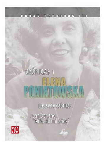 Elena Poniatowska, Obras Reunidas Iii. Paq. C/2 Ejemplares