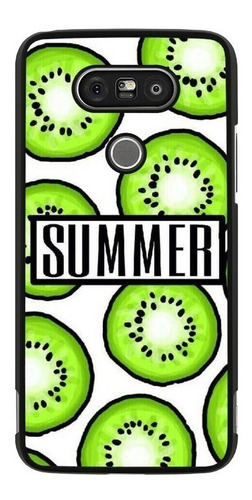 Funda Para LG G5 Se G6 Plus G7 Sumer Kiwis Frutas Verdes