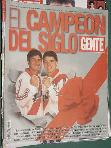 Revista Gente River Plate Campeon Siglo - Falta 1ra Pagina