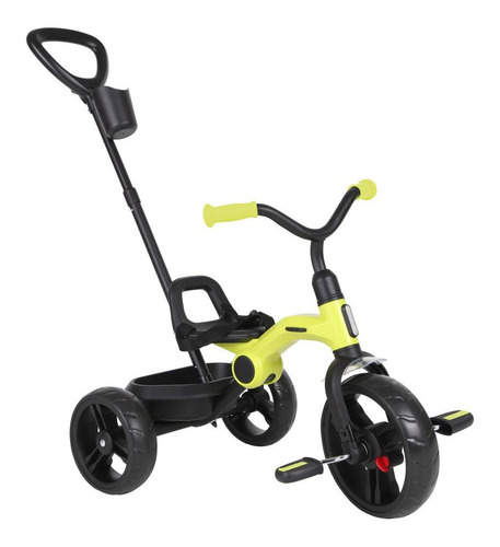 Triciclo Para Niño Con Bastón Plegable Tecno Prinsel 2 En 1