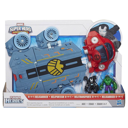 Hulk War Machine Playskool Heroes Niños Juguete Hasbro