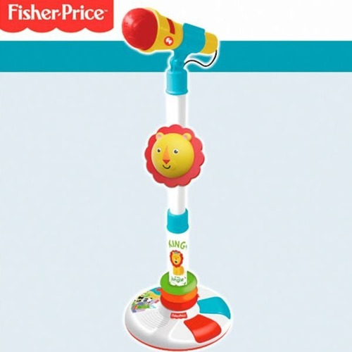 Imagen 2 de 2 de Microfono De Pie Con Sonido Fisher Price