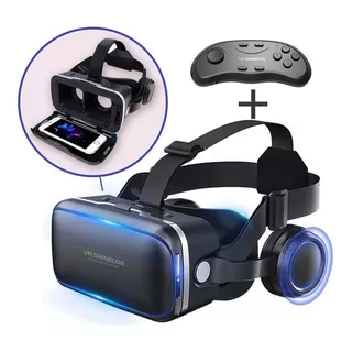 Lentes De Realidade Virtual 3d E Fones De Ouvido Para Jogos