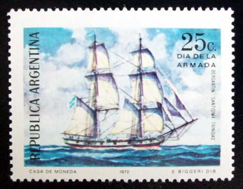 Argentina Barcos, Gj 1591 Santísima Trinidad 72 Mint L5000