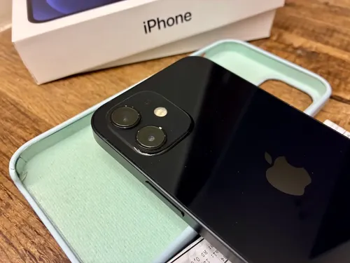 Apple Iphone 12 (128 Gb) - Preto Com Caixa E Manual - | MercadoLivre