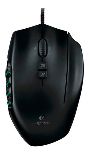 Imagen 1 de 5 de Mouse Logitech G600 Mmo Gaming Laser Usb 8200 Dpi