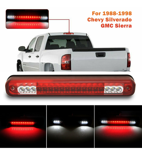 Tercera Luz De Freno Led 1988-1998chevy Silverado Gmc Sierra