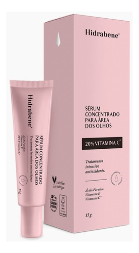 Sérum Concentrado P/ Área Dos Olhos 20% Vit. C Hidrabene 15g Tipo De Pele Todo Tipo De Pele