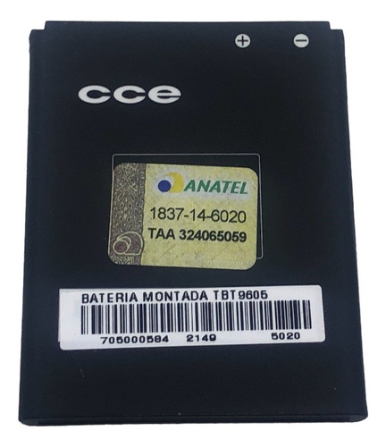 Bateria Smartphone Cce Sk412 Tbt9605 3,7v 1500mah Original