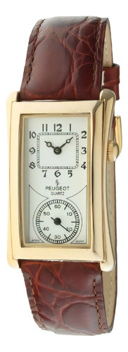 Peugeot Reloj Contorneado Estilo Médico Vintage Con Correa D