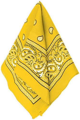 Bandana Pañuelo Amarilla
