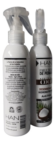 Combo X2 Shampoo Silver - Avena + Desenredante Han