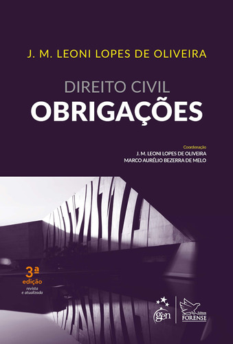 Direito Civil - Obrigações, de Oliveira, José Maria Leoni Lopes de. Editora Forense Ltda., capa mole em português, 2018