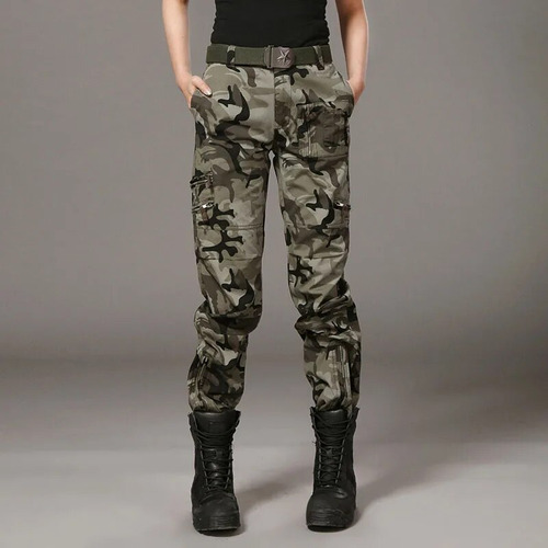 Pantalones Cargo Militares De Caza Al Aire Libre Para Mujer,