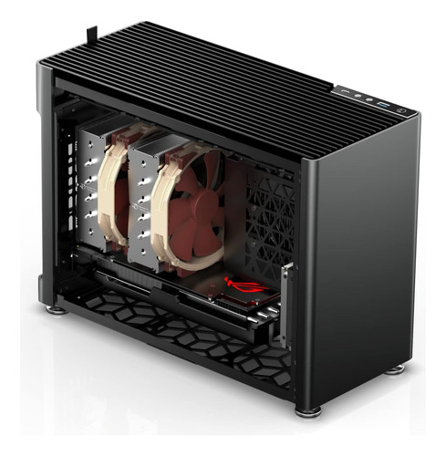 Case De Juegos Jonsplus I100 Pro Mini-itx, Aleación Negra, P