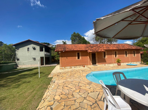 Imagem 2 de 14 de Linda Chácara Ibiuna 3.000 Mts Sede, Casa Hosp, Piscina E Ch