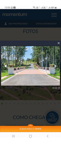 Vendo Lote Hq-26 No Riviera De Santa Cristina Iii