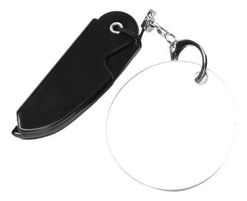 Pente De Bolso Dobrável Para Barba Com Espelho,