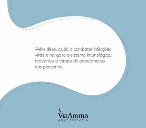 Oleo Essencial Via Aroma Blend Kids P Criança Respira Bem