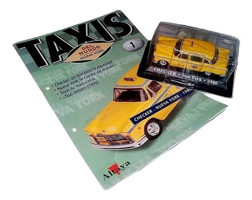 Silant Taxi Checker N York+fasciculo Altaya 1° Edición 1:43
