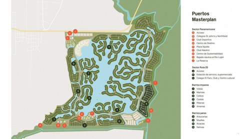 Lote A La Laguna De 905 M² - Barrio Amarras (puertos) - Entrega Julio '24
