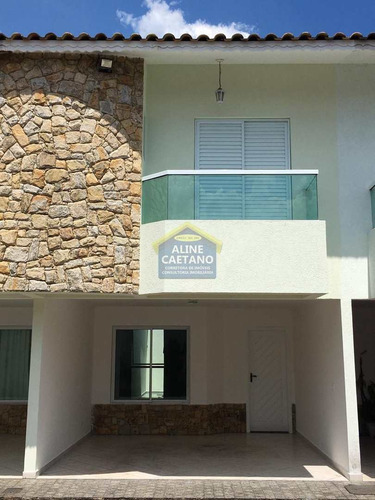 Casa Condomínio 3 Dorms 2 Vagas, Canto Do Forte!! - Vact014193