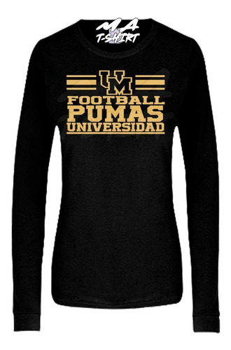 Playera Damapumas Universidad Unam Futbol Americano 