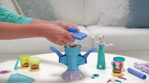 Imagen 6 de 8 de Play-doh Frozen Castillo De Hielo Encantado