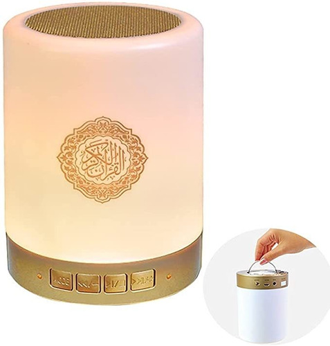 Quran - Lámpara De Altavoz Bluetooth Con Mando A Dis