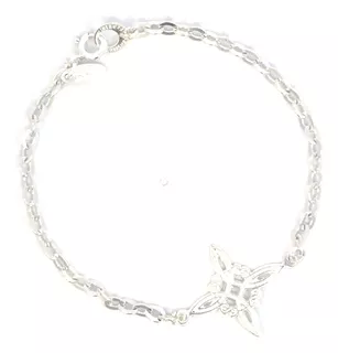 Pulsera Nudo De Bruja Plata Solida Ley.925