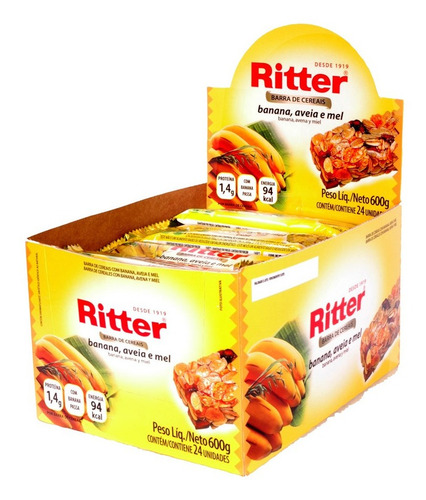Barra De Cereal Banana