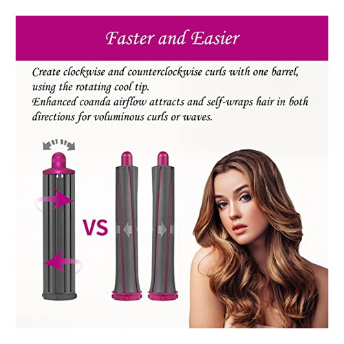 Barriles Rizadores 40mm/1.6puLG P/ Dyson Airwrap Styler