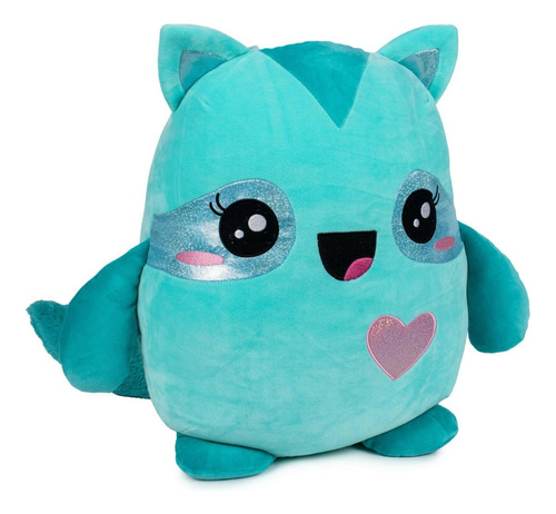 Peluche Big Kukis 35 Cm De Famosa Color Azul