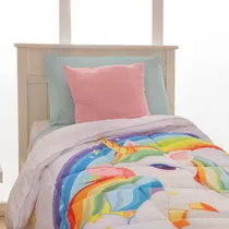 Comprar Acolchado De Invierno Digital 1 1\u002F2 Plazas Unicornio
