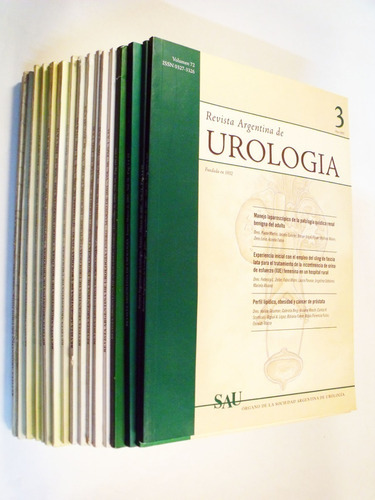 Lote Revista Argentina De Urología 18 Números + 2 