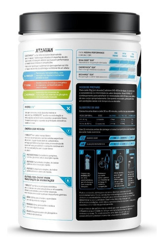 Suplemento Em Pó Dux Nutrition Hydrolite Carboidratos Sabor Laranja Em Pote De 1000ml
