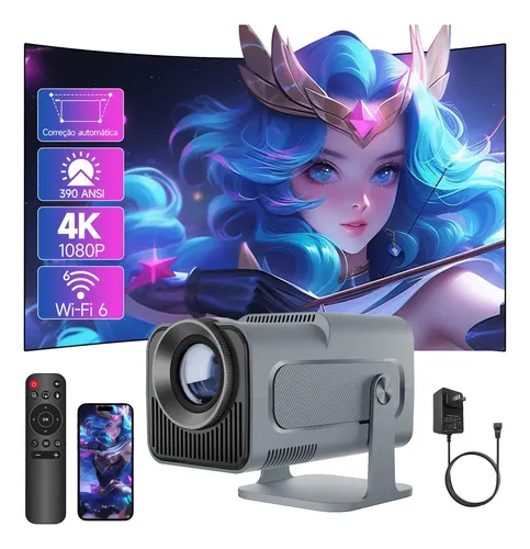 Projetor Magcubic HY-320 Android 11 para Cinema em Casa Full HD