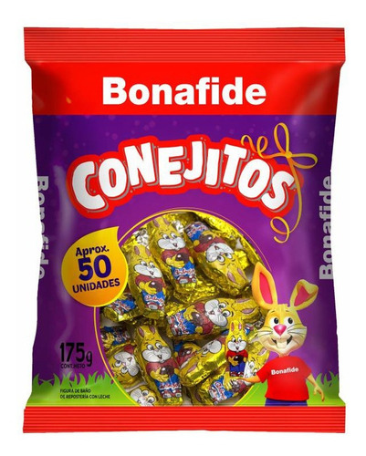 Conejitos Bolsa Bonafide 50u