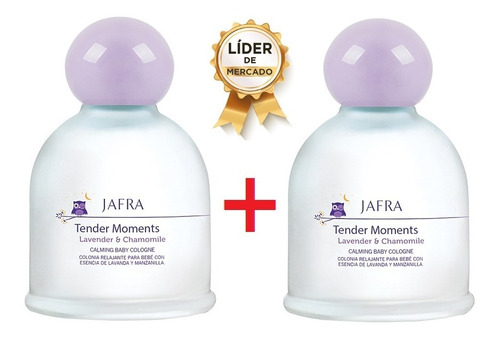 2 Perfumes Tender Moments Lavanda Manzanilla Jafra Para Bebe