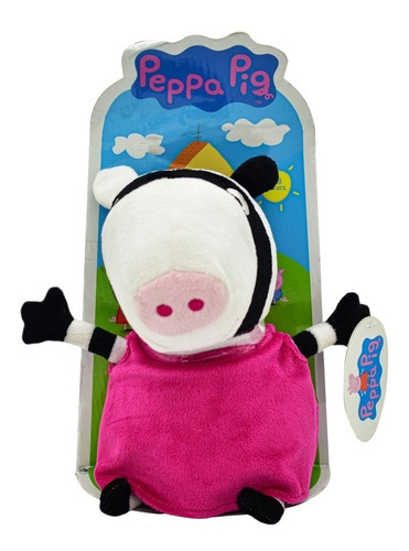 Peppa Pig - Zoe Cebra Peluche De 24 Cm
