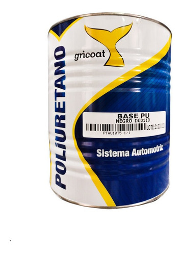 Pintura Automotriz Azul Brillo Directo Gricoat 1/4