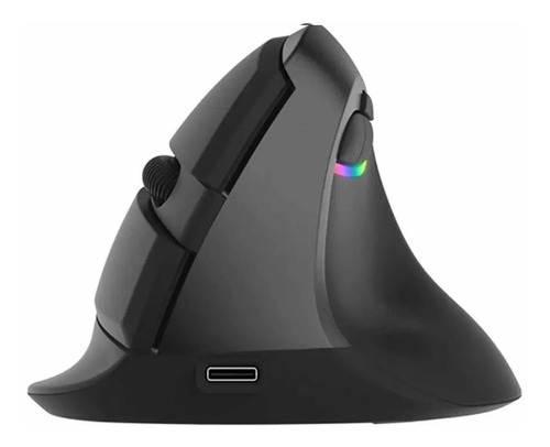 Imagem 1 de 3 de Mouse Vertical Sem Fio Delux M618 Mini Recarregável