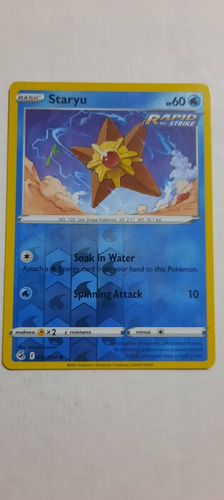 Carta Pokemon Staryu Reverse 052/264