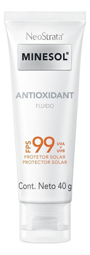 Protetor Solar Minesol Antioxidante Fps99 40g Neostrata