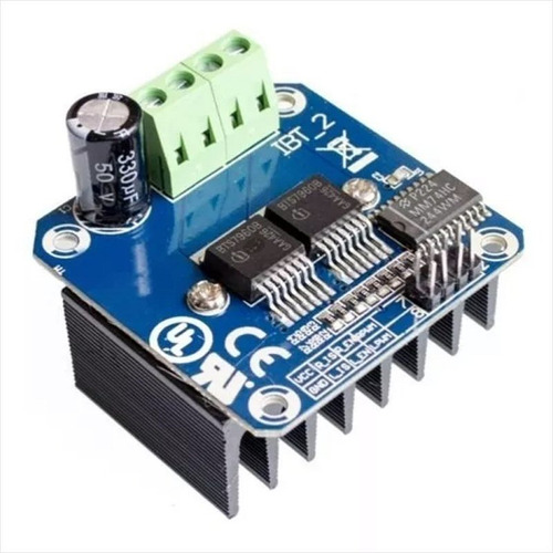 Modulo Puente H Motor Alta Potencia, Bts7960, 43a + Envío 