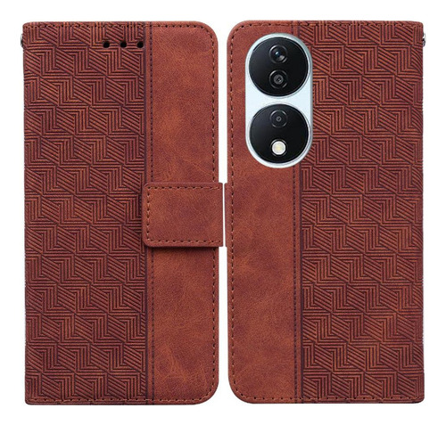 Funda Abatible Tipo Cartera De Pu C/soporte Para Honor X7b