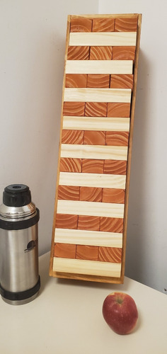 Imagen 2 de 5 de Jenga Gigante De Madera Nº5