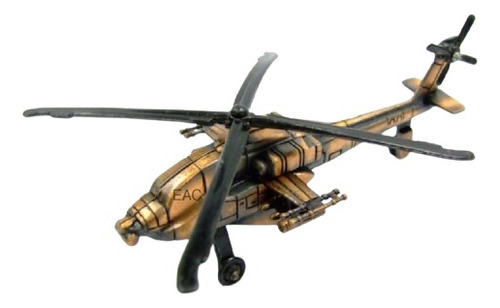 Helicoptero Apache Guerra Miniatura Sacapuntas Coleccion 127