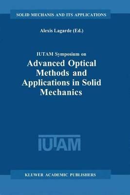 Libro Iutam Symposium On Advanced Optical Methods And App...