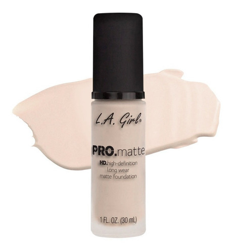 Base de maquillaje líquida L.A. Colors Pro Pro Matte - 30mL